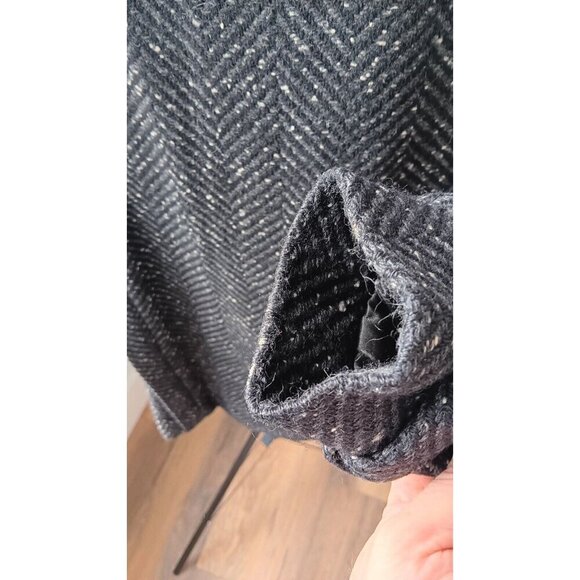 Vintage Wool Coat 5/6 Women Collection Elegante Thunder Bay Made In Romania Gray - Picture 11 of 15